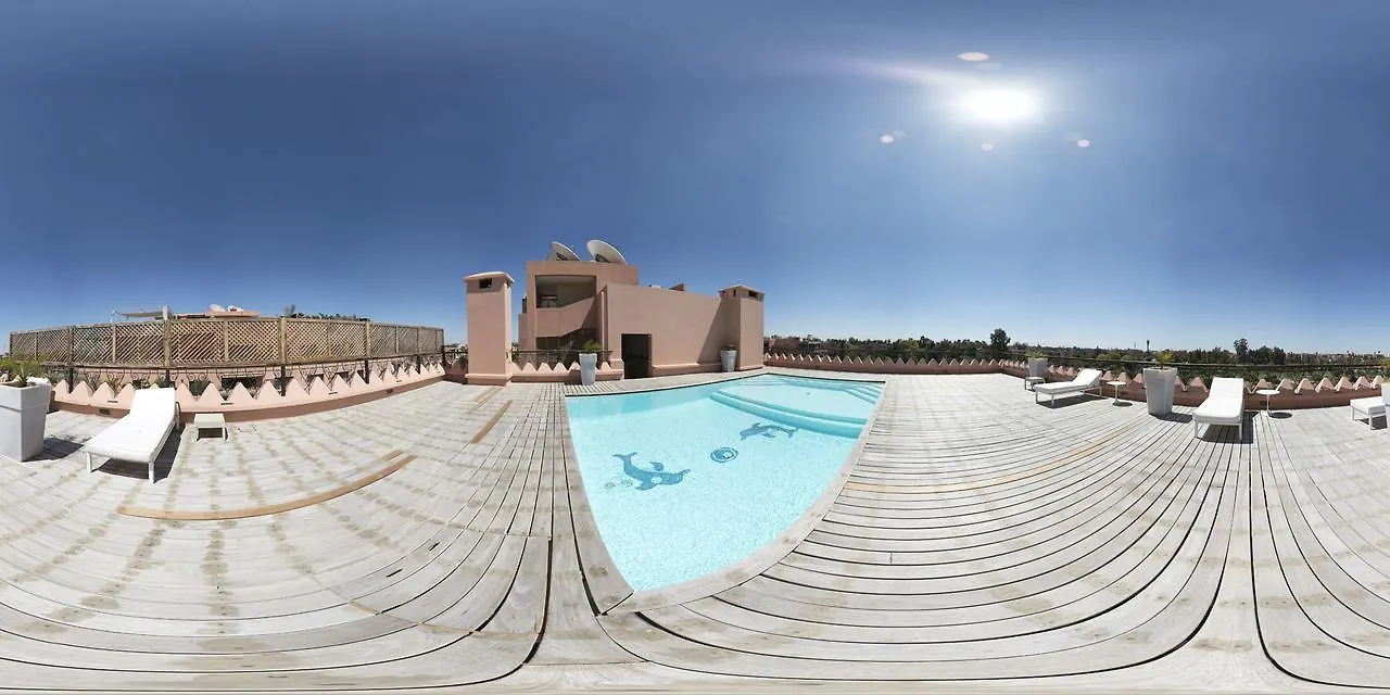 2 Bed Apartment, L'Hivernage, The Bardot, Rooftop Pool Marraquexe Marrocos